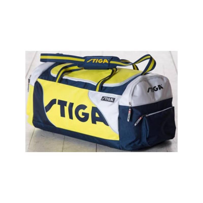 Taška sportovní Stiga Tournament modré/žluté, taška, sportovní, stiga, tournament, modré, žluté
