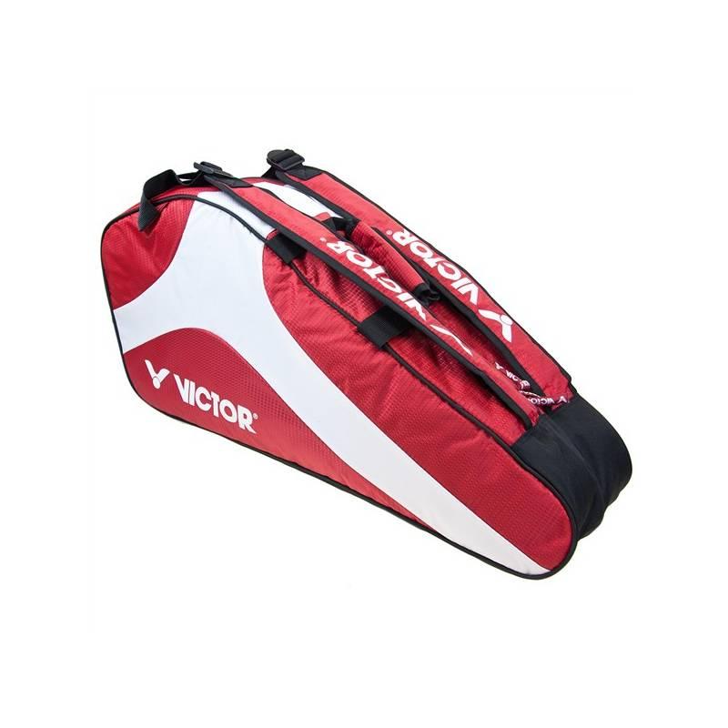 Taška sportovní Victor na rakety Bag 9113 červená, taška, sportovní, victor, rakety, bag, 9113, červená