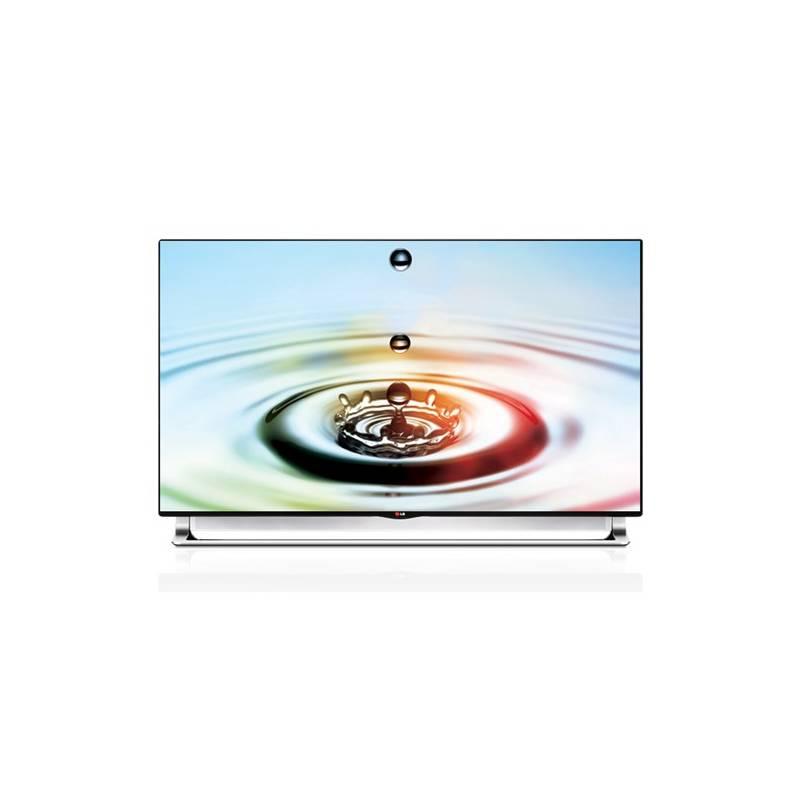 Televize LG 55LA970V stříbrná, televize, 55la970v, stříbrná