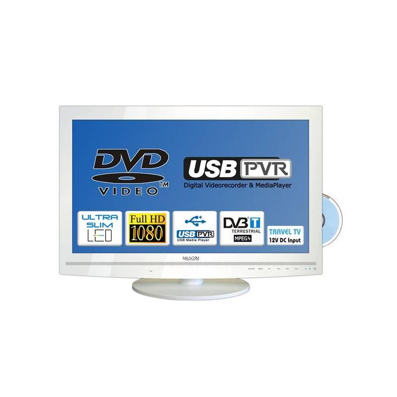Televize Mascom MC22LH44DVD USB PVR bílá (vrácené zboží 8414004525), televize, mascom, mc22lh44dvd, usb, pvr, bílá, vrácené, zboží, 8414004525