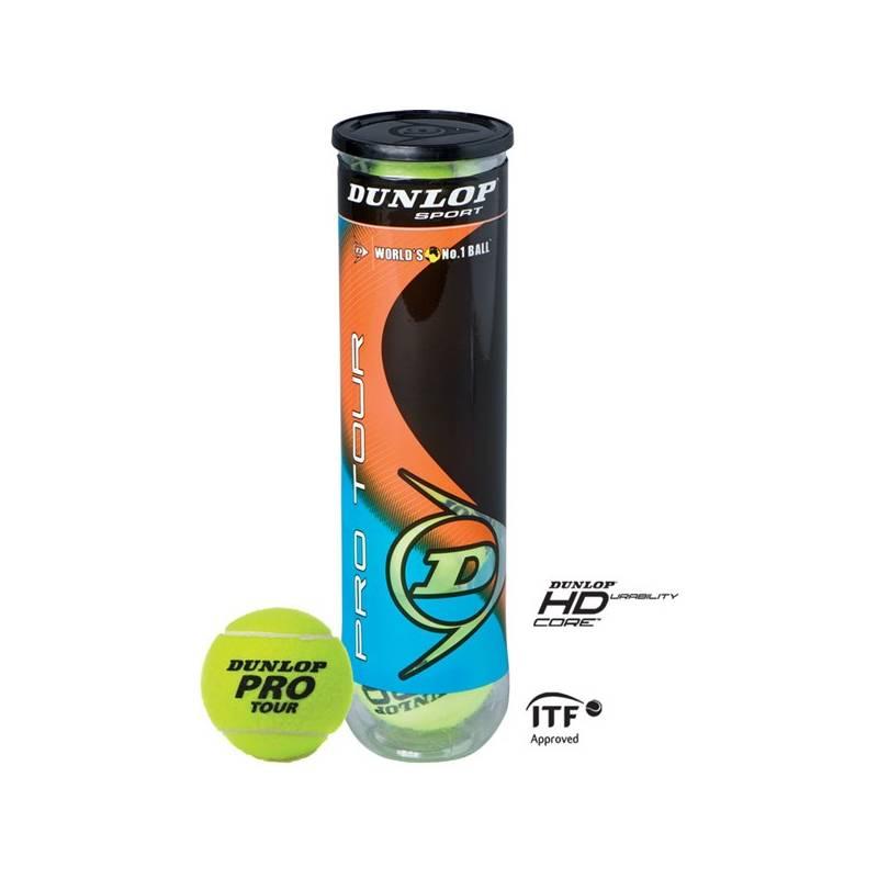Tenisové doplňky - míče Dunlop Pro Tour, tenisové, doplňky, míče, dunlop, pro, tour
