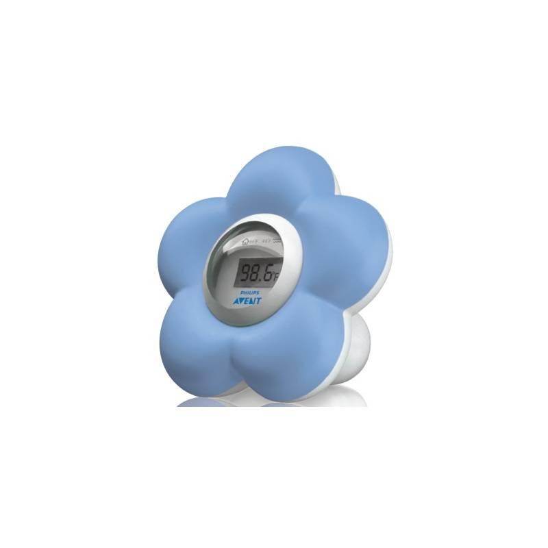 Teploměr Philips AVENT SCH550/20 bílý/modrý, teploměr, philips, avent, sch550, bílý, modrý