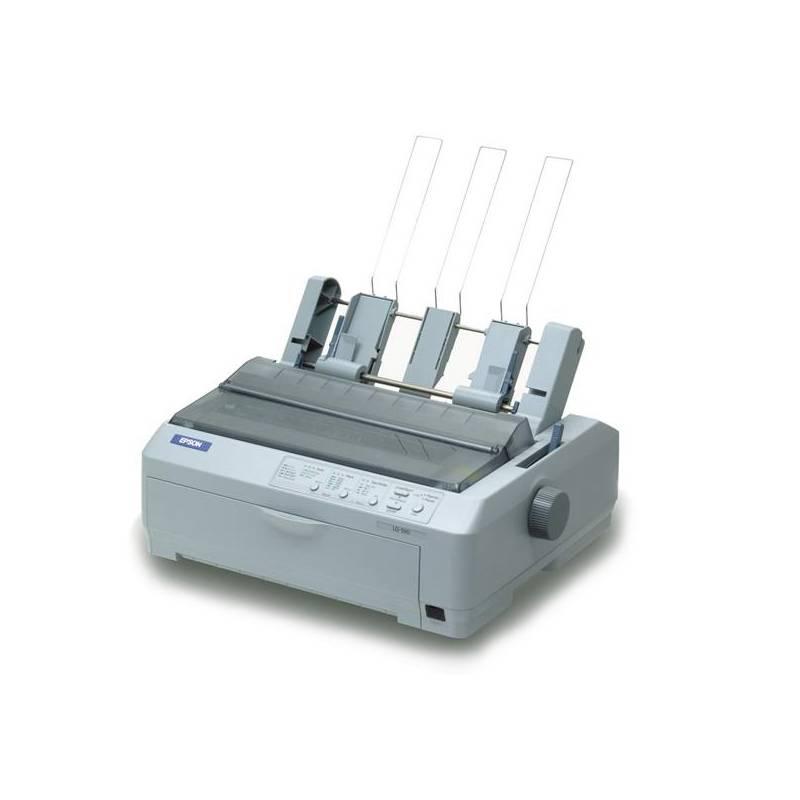 Tiskárna jehličková Epson LQ-590 (C11C558022) šedá, tiskárna, jehličková, epson, lq-590, c11c558022, šedá
