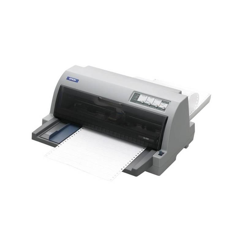 Tiskárna jehličková Epson LQ-690 (C11CA13041) bílá, tiskárna, jehličková, epson, lq-690, c11ca13041, bílá