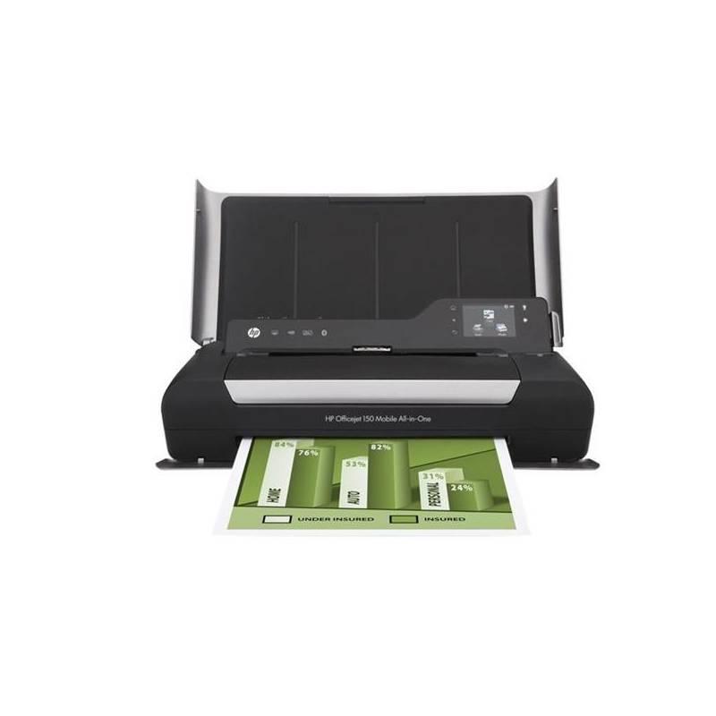 Tiskárna multifunkční HP Officejet 150 (CN550A#BEH) černé, tiskárna, multifunkční, officejet, 150, cn550a, beh, černé