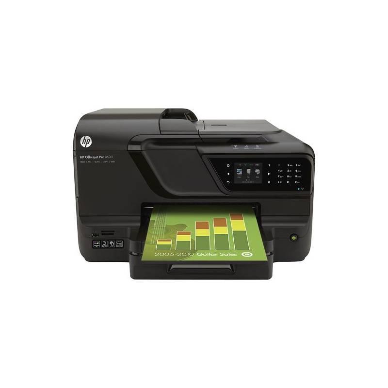 Tiskárna multifunkční HP Officejet Pro 8600 (CM749A#BEP) černá, tiskárna, multifunkční, officejet, pro, 8600, cm749a, bep, černá