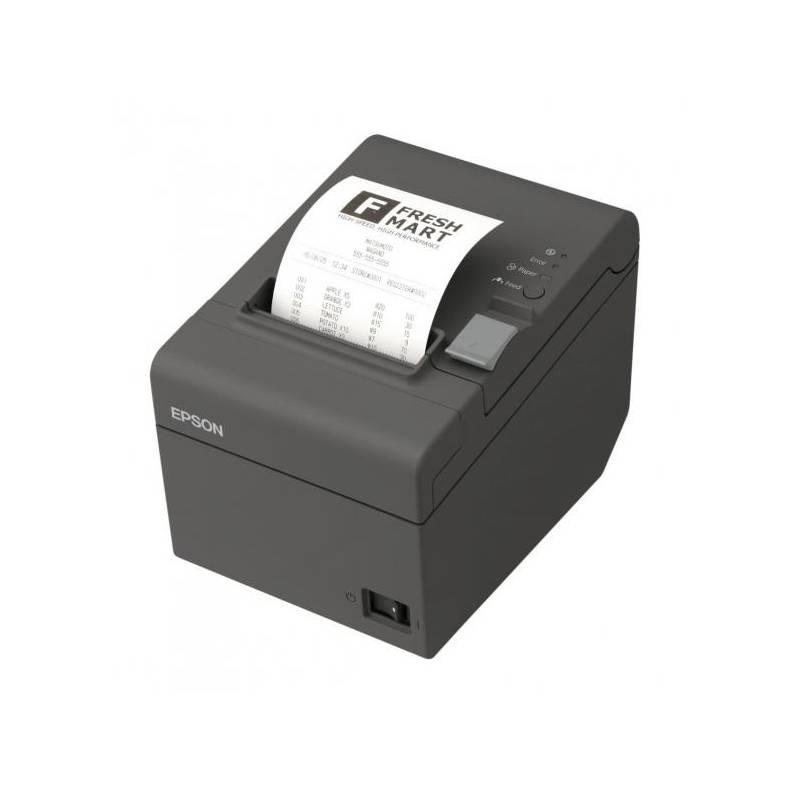 Tiskárna pokladní Epson TM-T20 (C31CB10001) černá, tiskárna, pokladní, epson, tm-t20, c31cb10001, černá