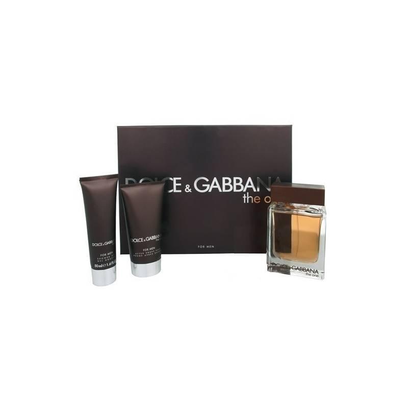 Toaletní voda Dolce & Gabbana The One 100ml + 75ml balsam po holení + 50ml sprchový gel, toaletní, voda, dolce, gabbana, the, one, 100ml, 75ml, balsam, holení