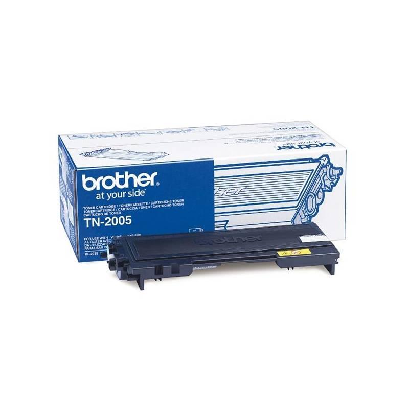 Toner Brother TN-2005, 1500 stran (TN2005) černý, toner, brother, tn-2005, 1500, stran, tn2005, černý