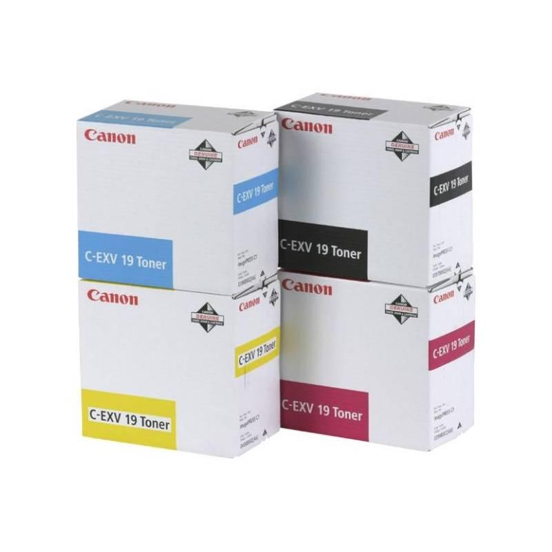 Toner Canon C-EXV19, 16K stran (0398B002) modrý, toner, canon, c-exv19, 16k, stran, 0398b002, modrý