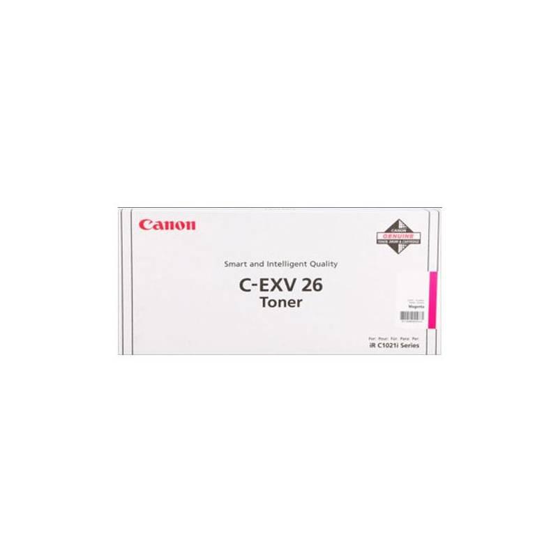 Toner Canon C-EXV26M, 6K stran (1658B006) červený, toner, canon, c-exv26m, stran, 1658b006, červený