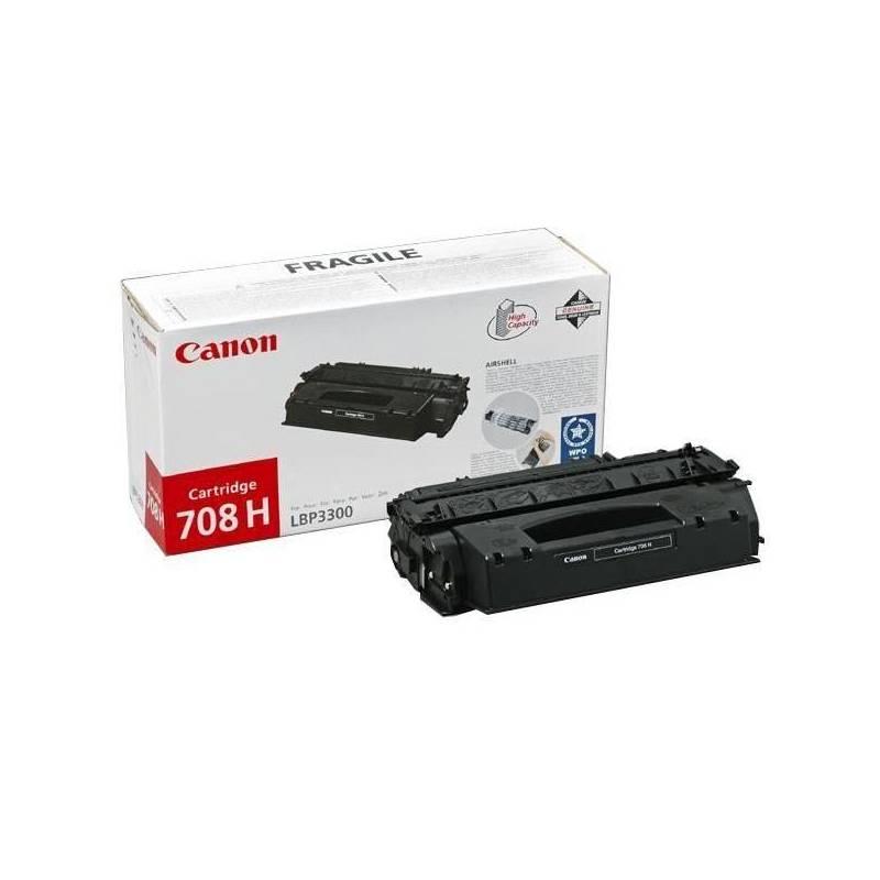 Toner Canon CRG-708H, 6K stran (0917B002) černý, toner, canon, crg-708h, stran, 0917b002, černý
