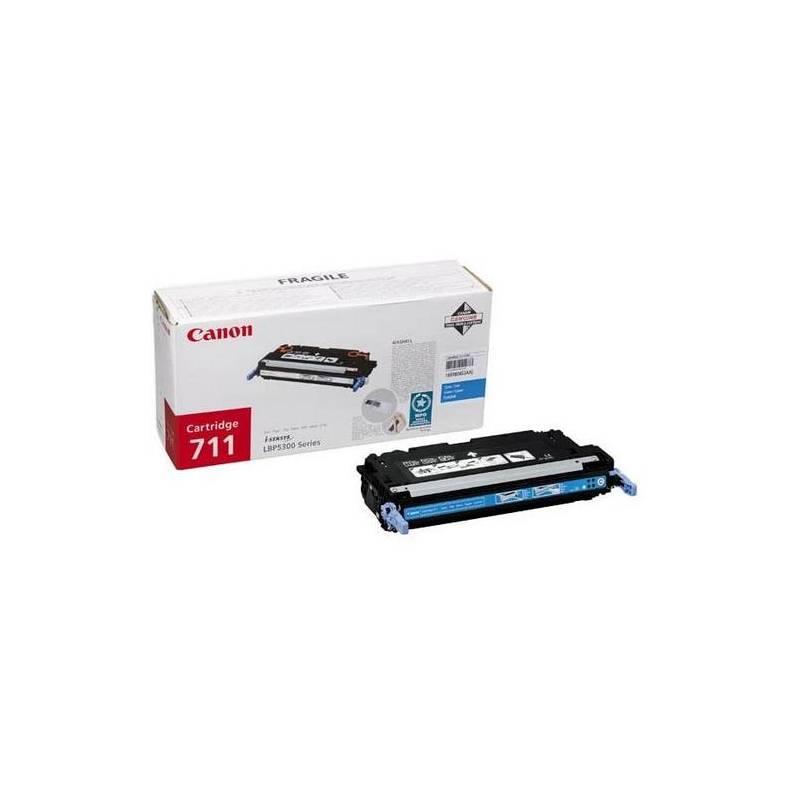 Toner Canon CRG-711C, 6K stran (1659B002) modrý, toner, canon, crg-711c, stran, 1659b002, modrý