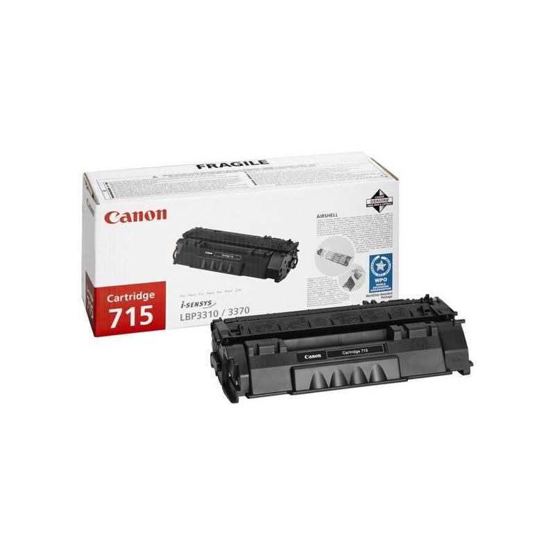 Toner Canon CRG-715, 6K stran (1975B002) černý, toner, canon, crg-715, stran, 1975b002, černý