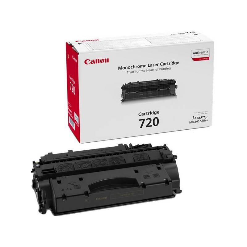 Toner Canon CRG-720, 5K stran (2617B002) černý, toner, canon, crg-720, stran, 2617b002, černý