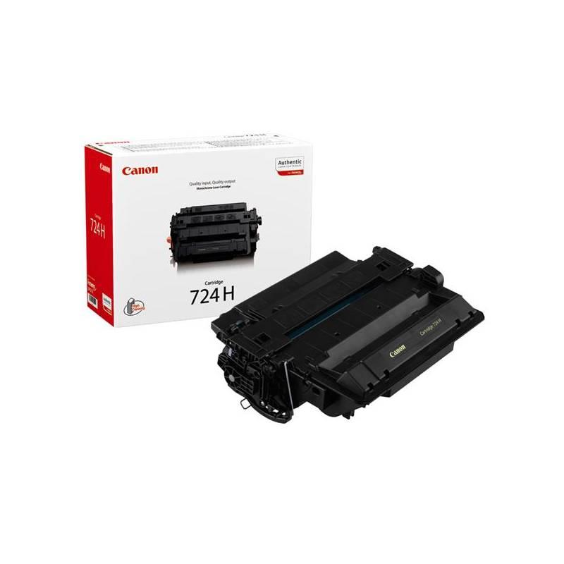 Toner Canon CRG-724 H, 12,5K stran (3482B002) černá, toner, canon, crg-724, stran, 3482b002, černá
