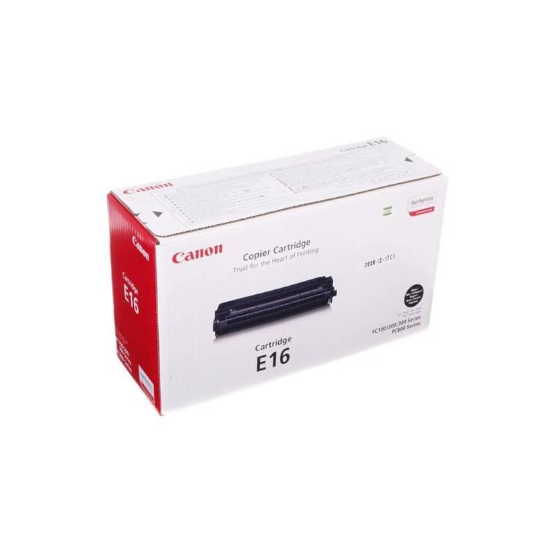 Toner Canon E16, 2K stran (1492A003) černý, toner, canon, e16, stran, 1492a003, černý