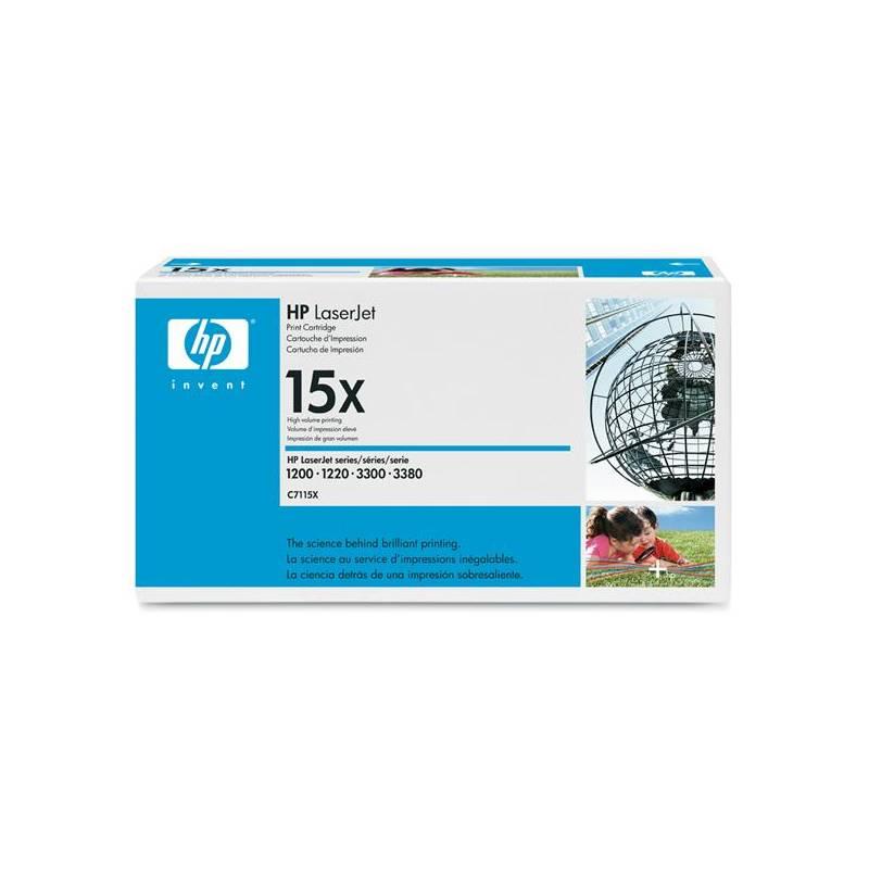 Toner HP C7115X, 3,5K stran (C7115X) černá, toner, c7115x, stran, černá