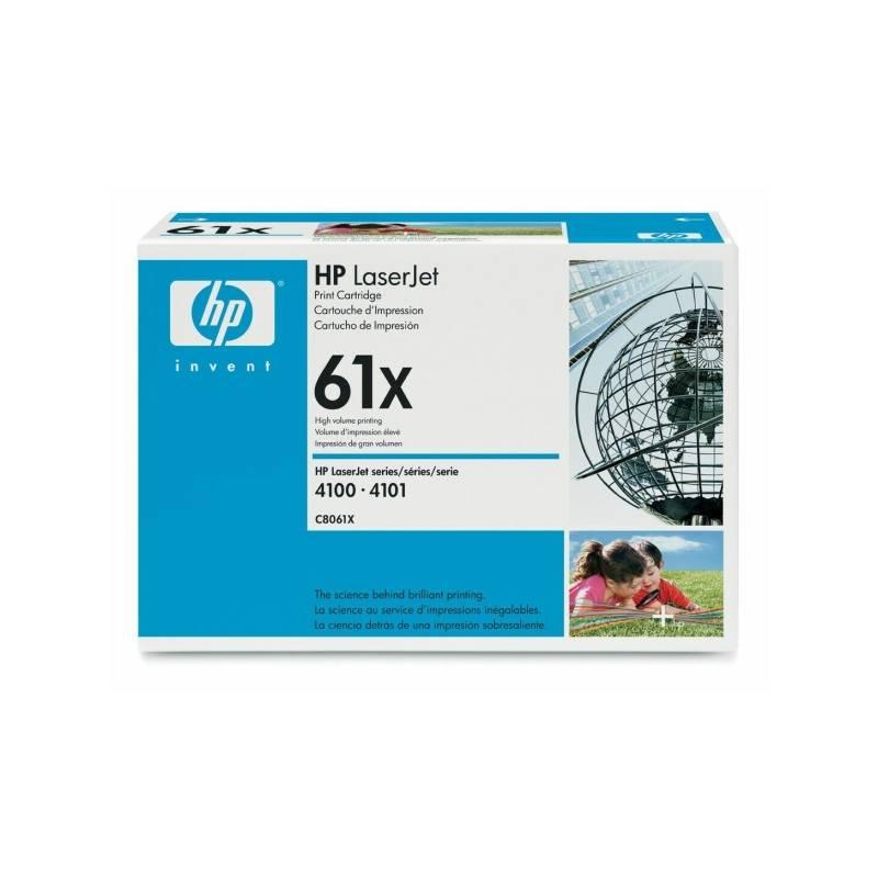 Toner HP C8061X, 10K stran (C8061X) černý, toner, c8061x, 10k, stran, černý