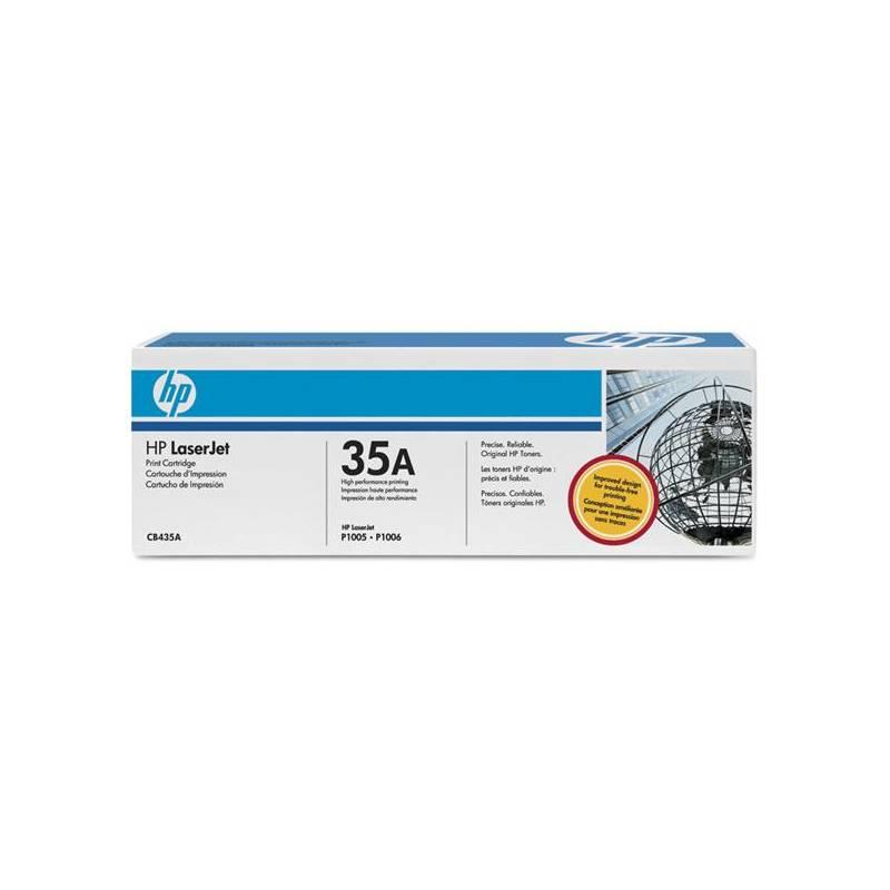 Toner HP CB435A, 1,5K stran (CB435A) černý, toner, cb435a, stran, černý