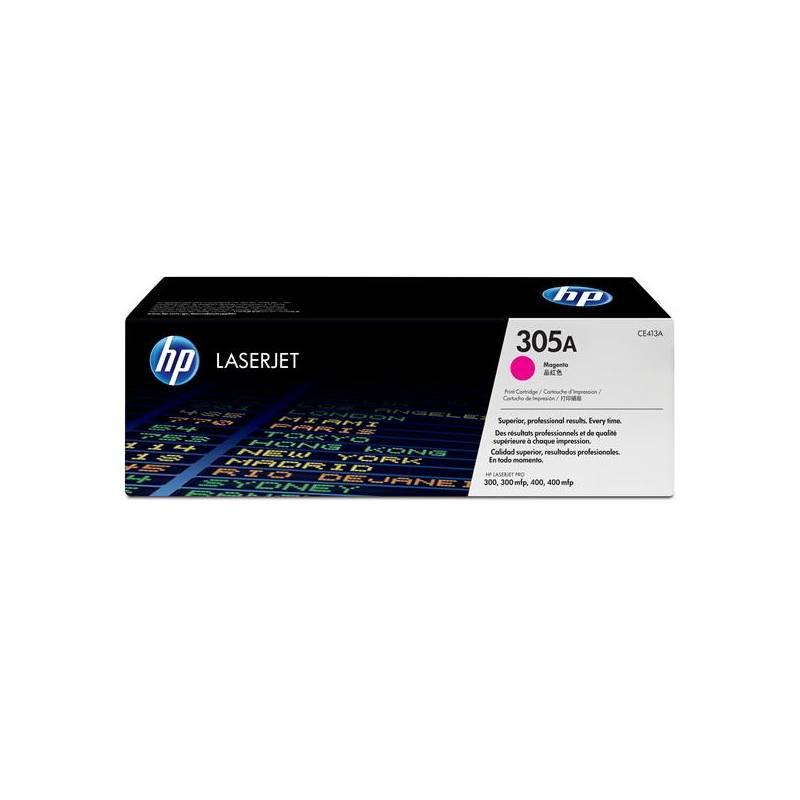 Toner HP CE413A, 2,6K stran (CE413A) růžový, toner, ce413a, stran, růžový
