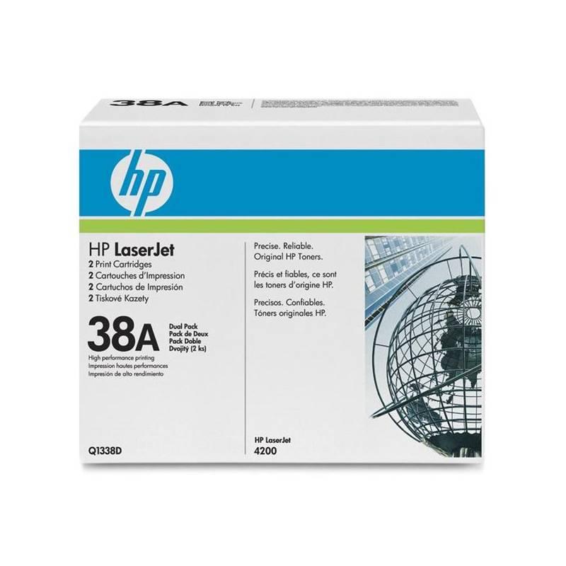 Toner HP Q1338D, 12K stran (Q1338D) černá, toner, q1338d, 12k, stran, černá