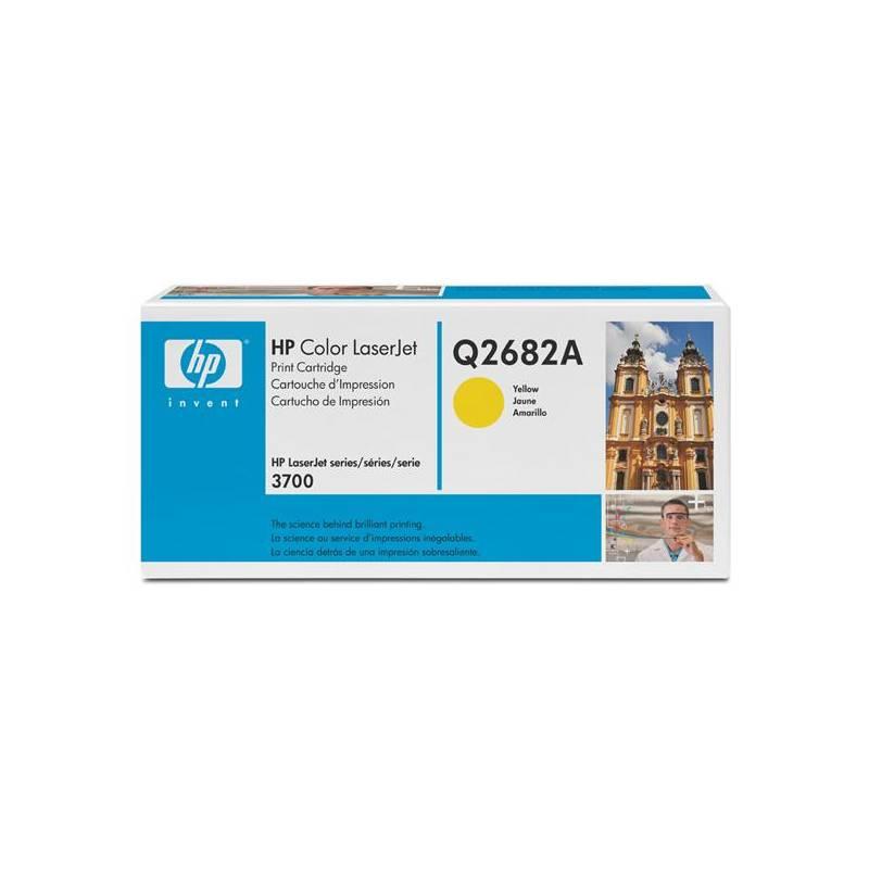 Toner HP Q2682A, 6K stran (Q2682A) žlutá, toner, q2682a, stran, žlutá