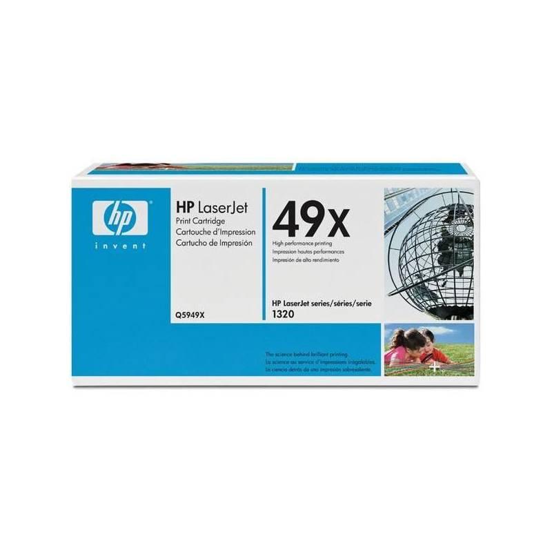 Toner HP Q5949X, 6K stran (Q5949X) černá, toner, q5949x, stran, černá