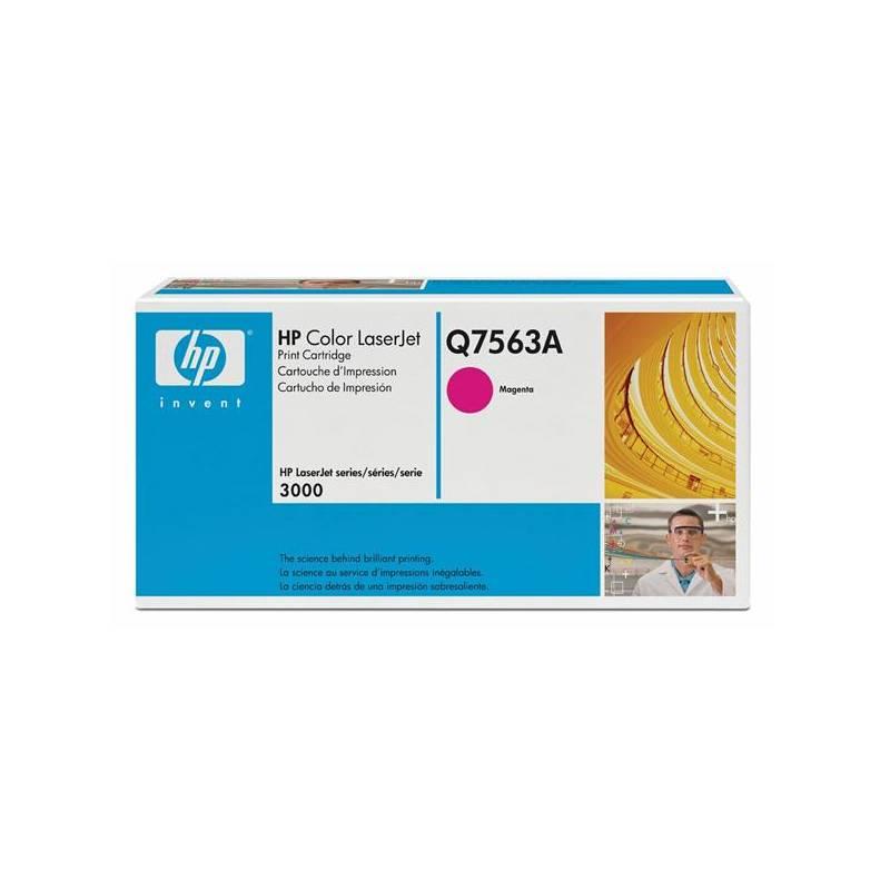 Toner HP Q7563A, 3,5K stran (Q7563A) červená, toner, q7563a, stran, červená