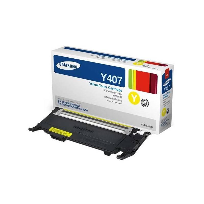 Toner Samsung CLT-Y4072S, 1K stran (CLT-Y4072S/ELS) žlutý, toner, samsung, clt-y4072s, stran, els, žlutý