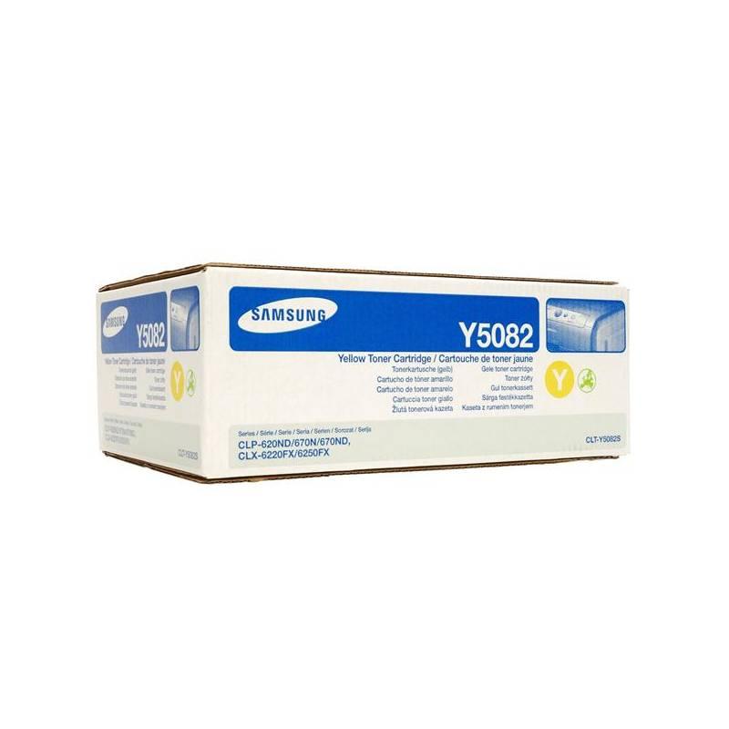 Toner Samsung CLT-Y5082L, 4K stran (CLT-Y5082L/ELS) žlutý, toner, samsung, clt-y5082l, stran, els, žlutý