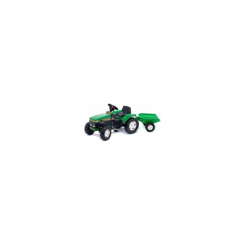 Traktor Farm Alltoys šlapací s valníkem, zelený, traktor, farm, alltoys, šlapací, valníkem, zelený