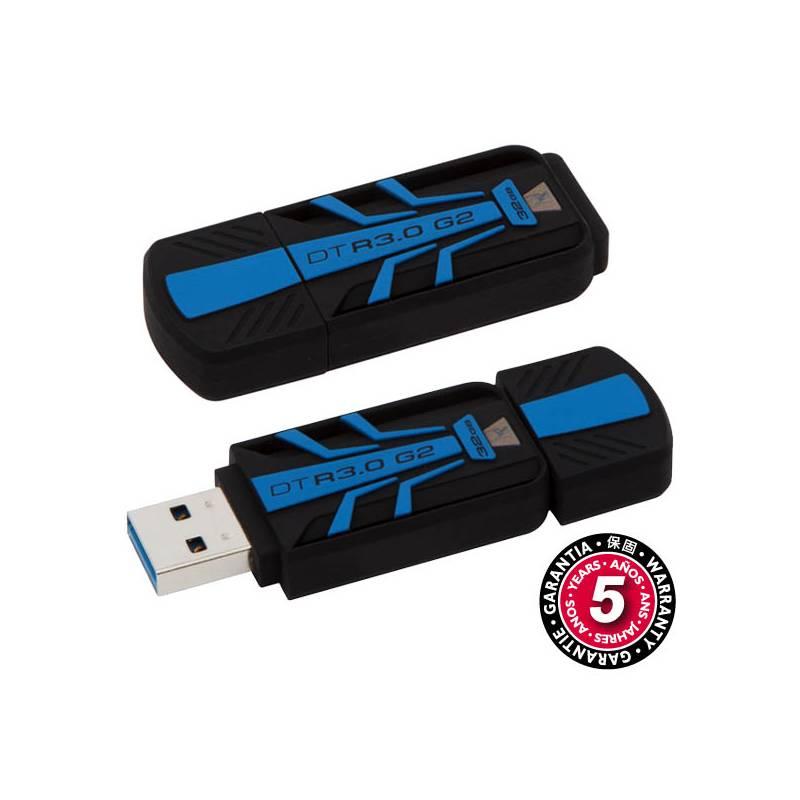 USB flash disk Kingston DataTraveler R3.0 G2 32GB (DTR30G2/32GB), usb, flash, disk, kingston, datatraveler, 32gb, dtr30g2