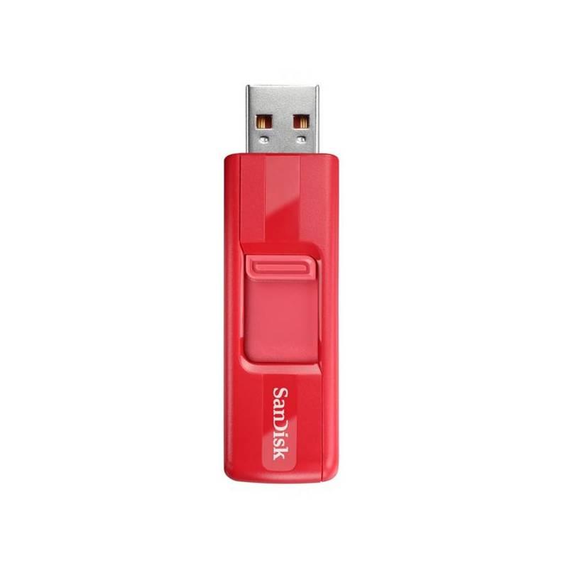 USB flash disk Sandisk Cruzer 8GB (108095) červený, usb, flash, disk, sandisk, cruzer, 8gb, 108095, červený
