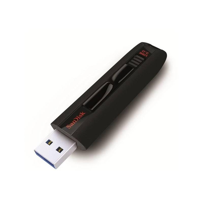 USB flash disk Sandisk Cruzer Extreme 16GB (114880) černý, usb, flash, disk, sandisk, cruzer, extreme, 16gb, 114880, černý