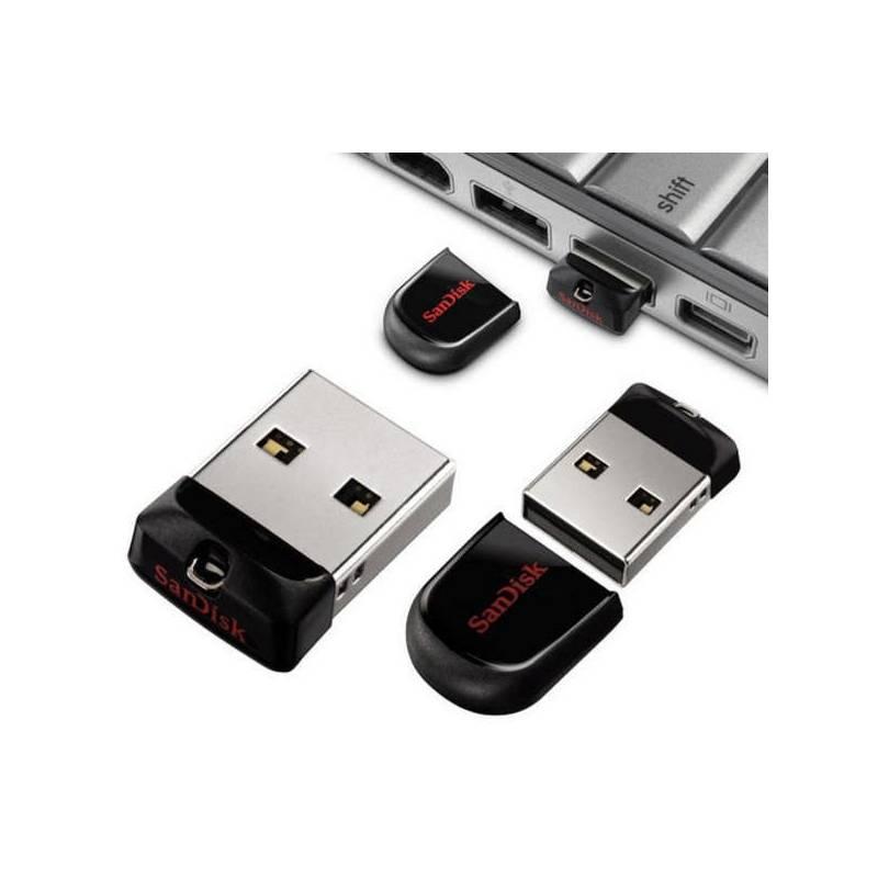 USB flash disk Sandisk Cruzer Fit 4GB (114709) černý, usb, flash, disk, sandisk, cruzer, fit, 4gb, 114709, černý
