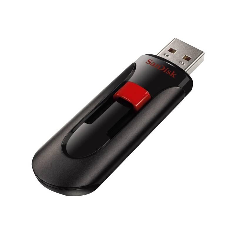 USB flash disk Sandisk Cruzer Glide 32GB (114878) černý, usb, flash, disk, sandisk, cruzer, glide, 32gb, 114878, černý