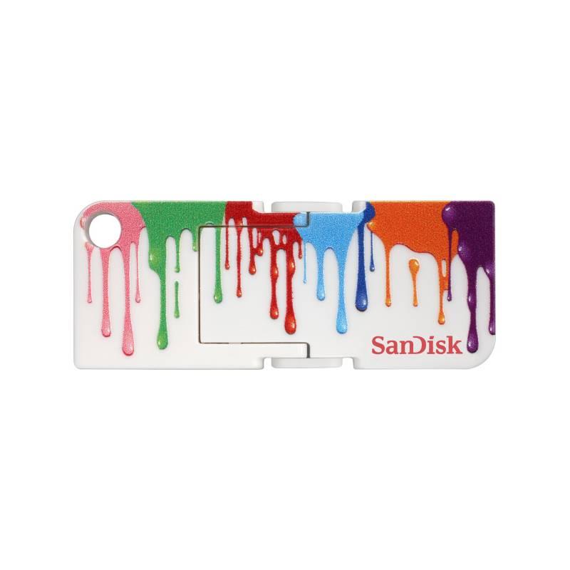 USB flash disk Sandisk Cruzer Pop 8GB Paint (114892), usb, flash, disk, sandisk, cruzer, pop, 8gb, paint, 114892
