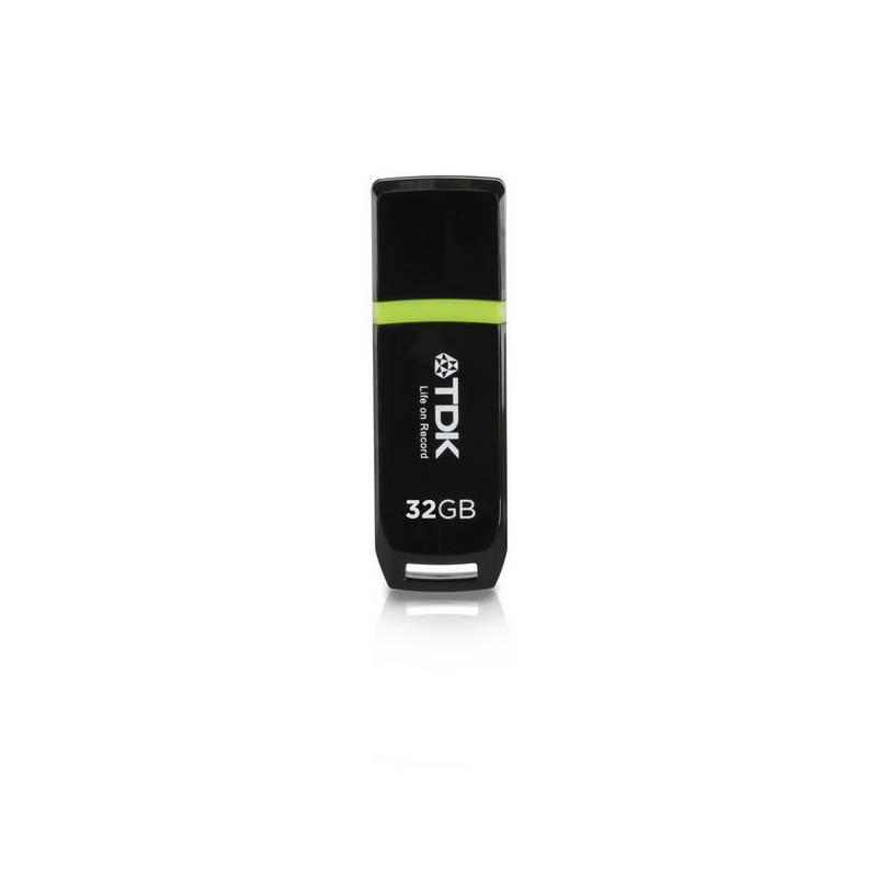 USB flash disk TDK TF 10 32GB (t78934) černý, usb, flash, disk, tdk, 32gb, t78934, černý