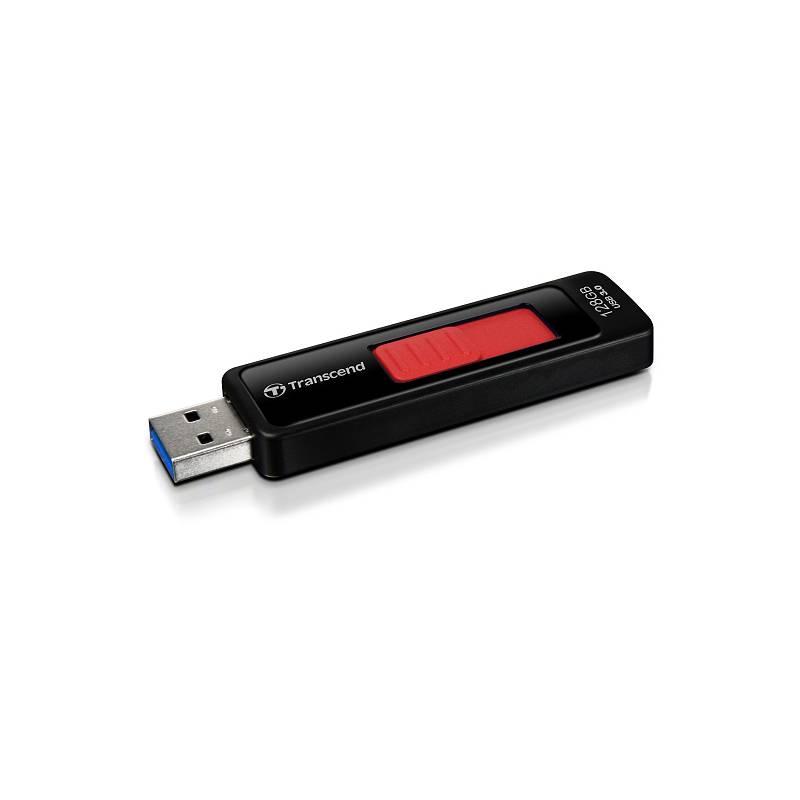 USB flash disk Transcend JetFlash 760 128GB (TS128GJF760) červený, usb, flash, disk, transcend, jetflash, 760, 128gb, ts128gjf760, červený