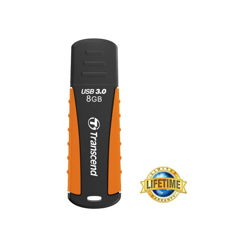USB flash disk Transcend JetFlash 810 8GB (TS8GJF810) oranžový, usb, flash, disk, transcend, jetflash, 810, 8gb, ts8gjf810, oranžový