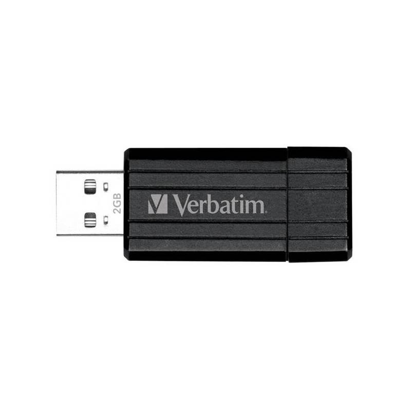 USB flash disk Verbatim Store 'n' Go PinStripe 4GB (49061) černý, usb, flash, disk, verbatim, store, pinstripe, 4gb, 49061, černý