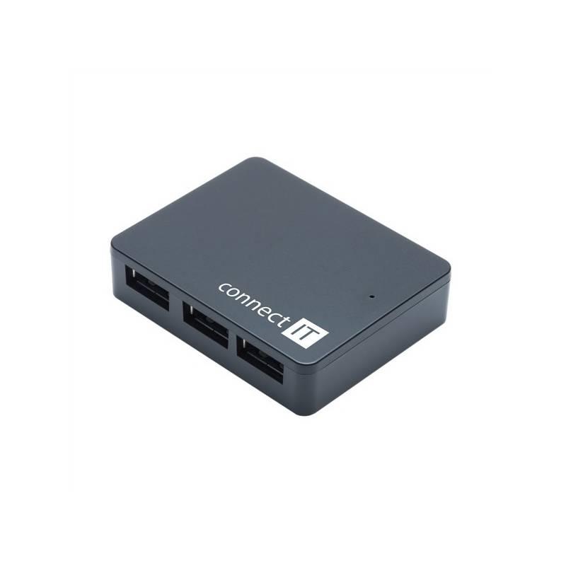 USB Hub Connect IT USB 3.0 - 4 porty SWIFT (CI-170), usb, hub, connect, porty, swift, ci-170