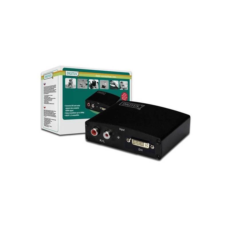 Video splitter Digitus DVI/audio - HDMI (DS-40230), video, splitter, digitus, dvi, audio, hdmi, ds-40230