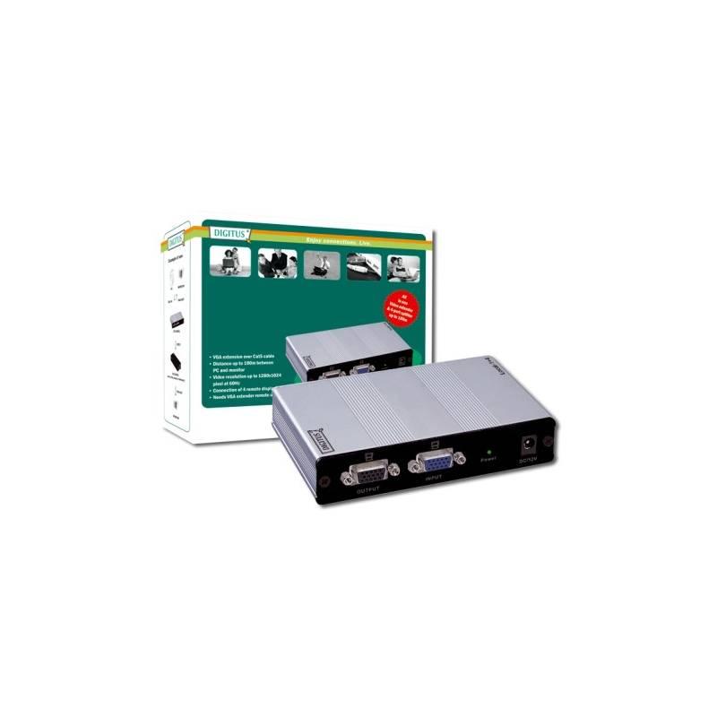 Video splitter Digitus Splitter Cat5 až 180m 1local - 4 remote (DC-53601), video, splitter, digitus, splitter, cat5, až, 180m, 1local, remote, dc-53601
