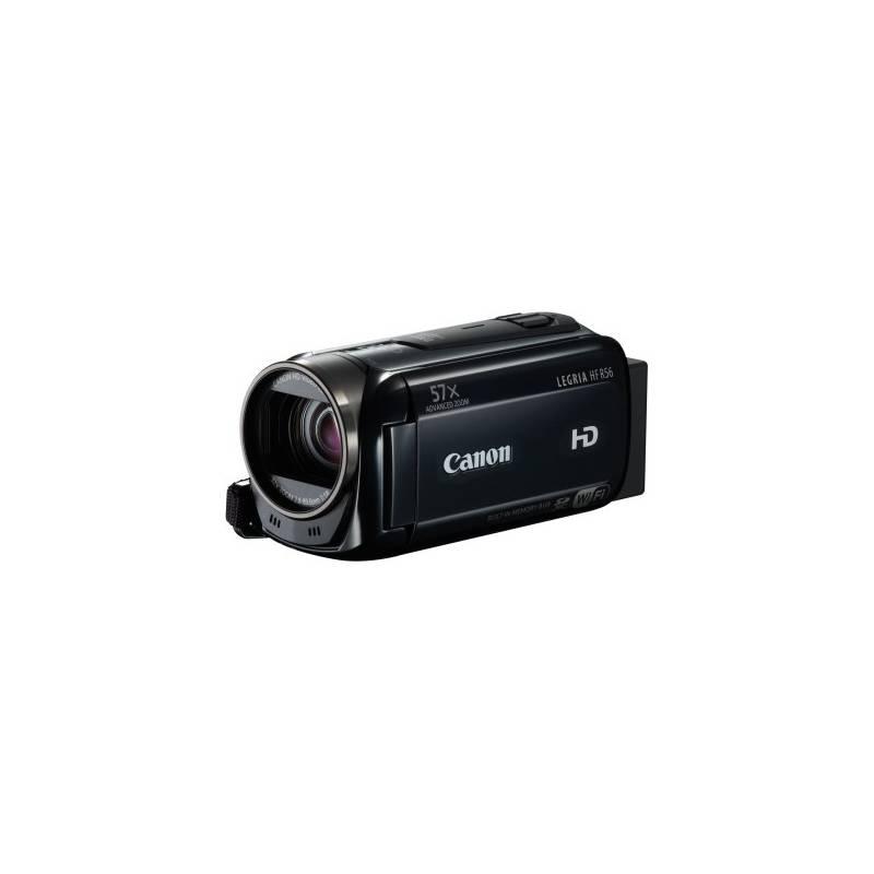 Videokamera Canon Legria HF R56 premium kit (9175B036) černá, videokamera, canon, legria, r56, premium, kit, 9175b036, černá