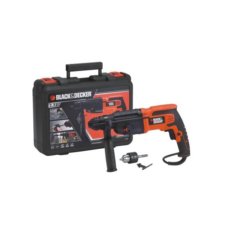 Vrtací kladivo Black-Decker KD750KC (rozbalené zboží 2530002170), vrtací, kladivo, black-decker, kd750kc, rozbalené, zboží, 2530002170