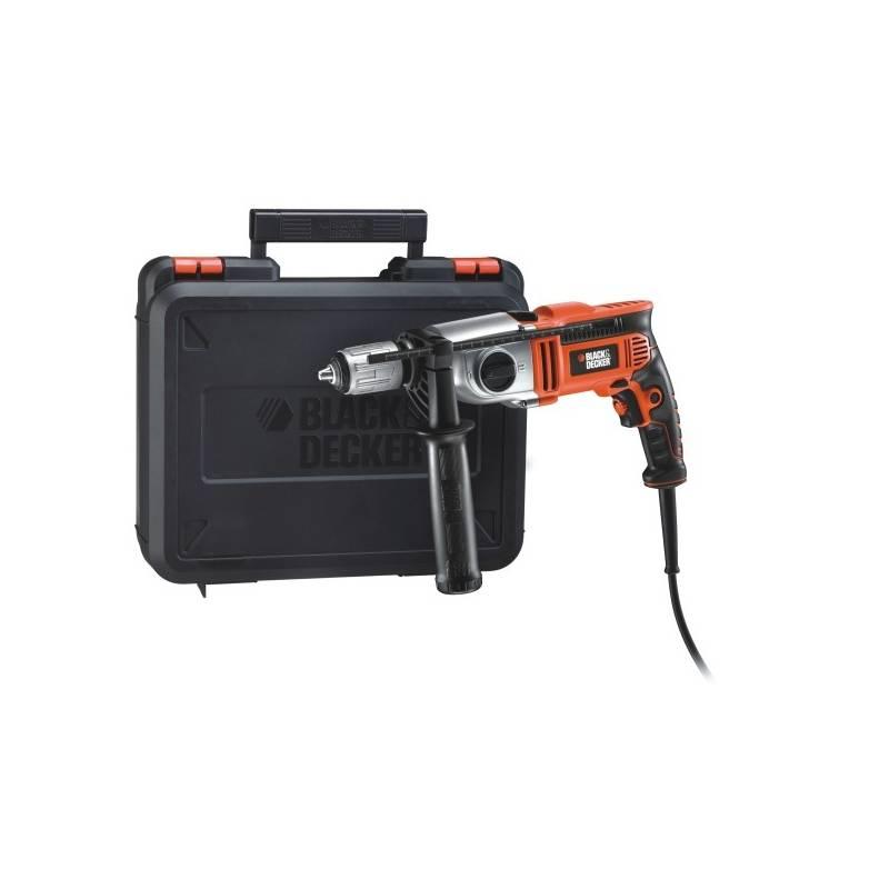 Vrtačka ruční Black-Decker KR8542K, příklepová, vrtačka, ruční, black-decker, kr8542k, příklepová