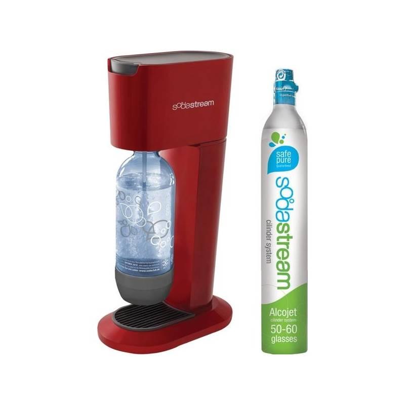 Výrobník sodové vody SodaStream GENESIS CHILLY RED červený, výrobník, sodové, vody, sodastream, genesis, chilly, red, červený