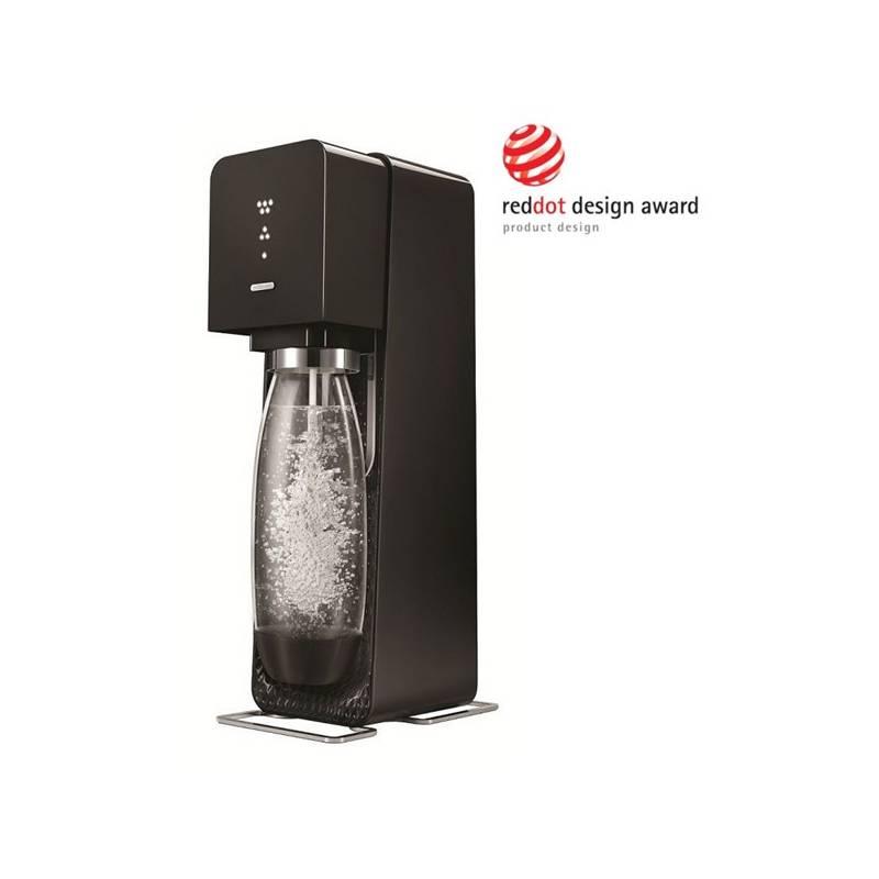 Výrobník sodové vody SodaStream SOURCE Black černý, výrobník, sodové, vody, sodastream, source, black, černý